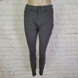 PINK TARTAN Grey Stretch Slim Fit Ankle Pants 6